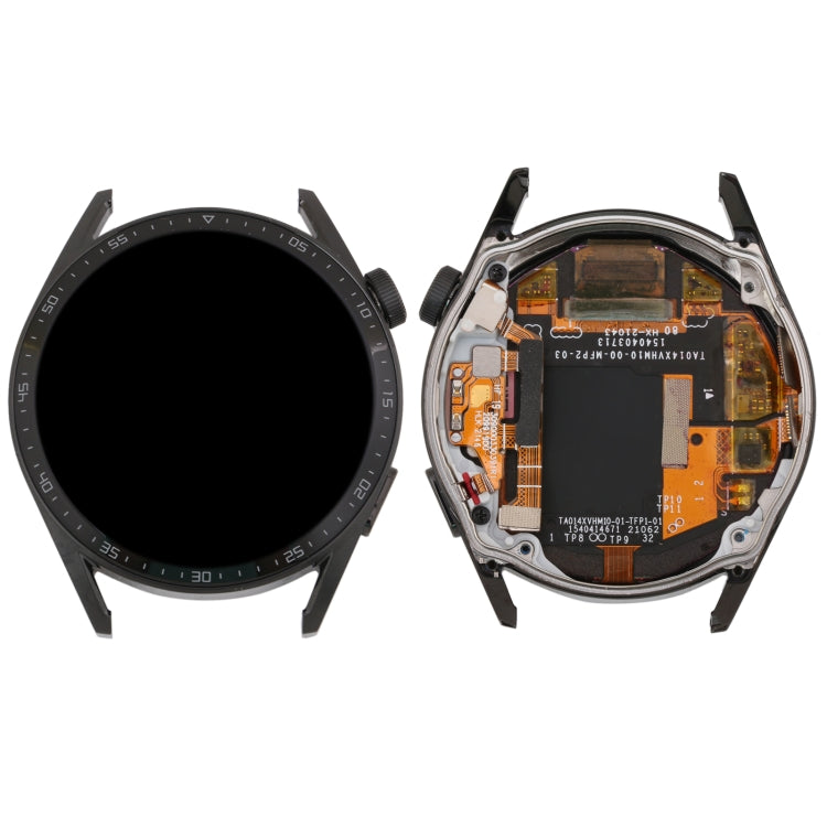 Original LCD Screen and Digitizer Full Assembly With Frame for Huawei Watch GT 3 46mm MIL-B19(Black) -  by PMC Jewellery | Online Shopping South Africa | PMC Jewellery