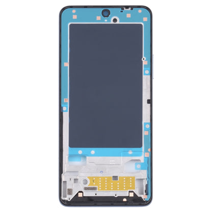 Front Housing LCD Frame Bezel Plate for Xiaomi Redmi K40S / Poco F4(Blue) - Frame Bezel Plate by PMC Jewellery | Online Shopping South Africa | PMC Jewellery