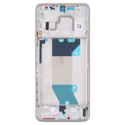 Front Housing LCD Frame Bezel Plate for Xiaomi Redmi K50 / Redmi K50 Pro(Silver) - Frame Bezel Plate by PMC Jewellery | Online Shopping South Africa | PMC Jewellery