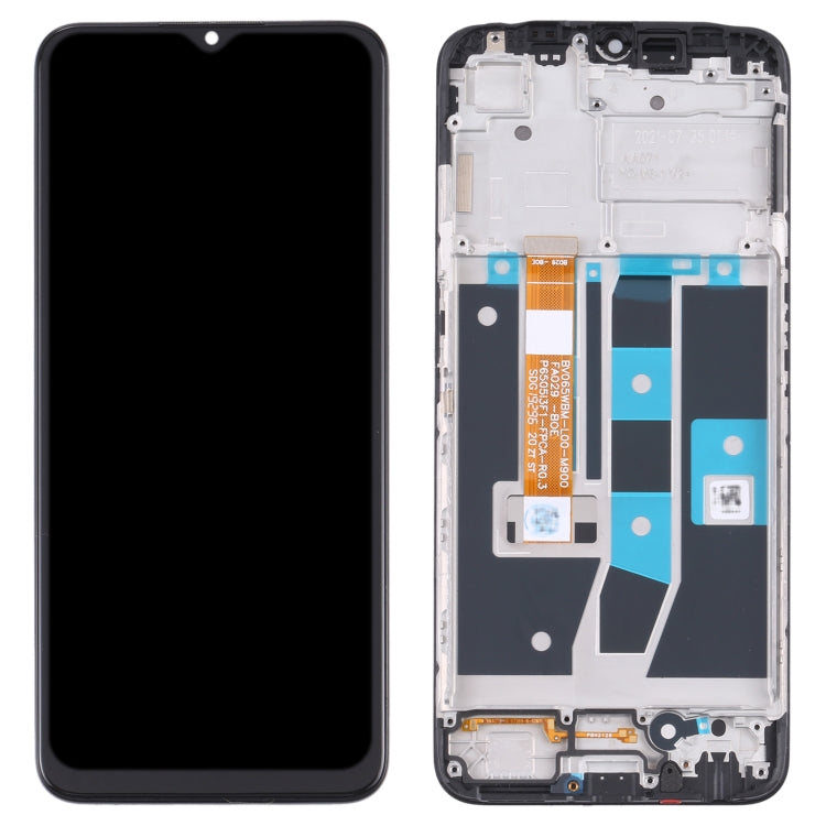 LCD Screen and Digitizer Full Assembly with Frame for OPPO A16/A16s - LCD Screen by PMC Jewellery | Online Shopping South Africa | PMC Jewellery