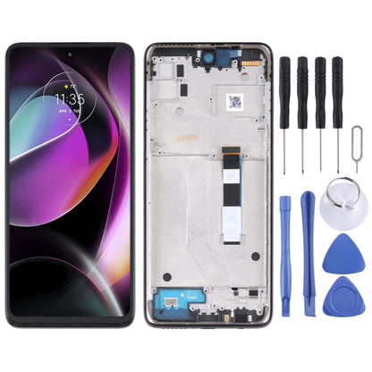 TFT LCD Screen for Motorola Moto G 5G Digitizer Full Assembly with Frame (Purple) - LCD Screen by PMC Jewellery | Online Shopping South Africa | PMC Jewellery