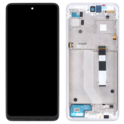 TFT LCD Screen for Motorola Moto G 5G Digitizer Full Assembly with Frame (White) - LCD Screen by PMC Jewellery | Online Shopping South Africa | PMC Jewellery