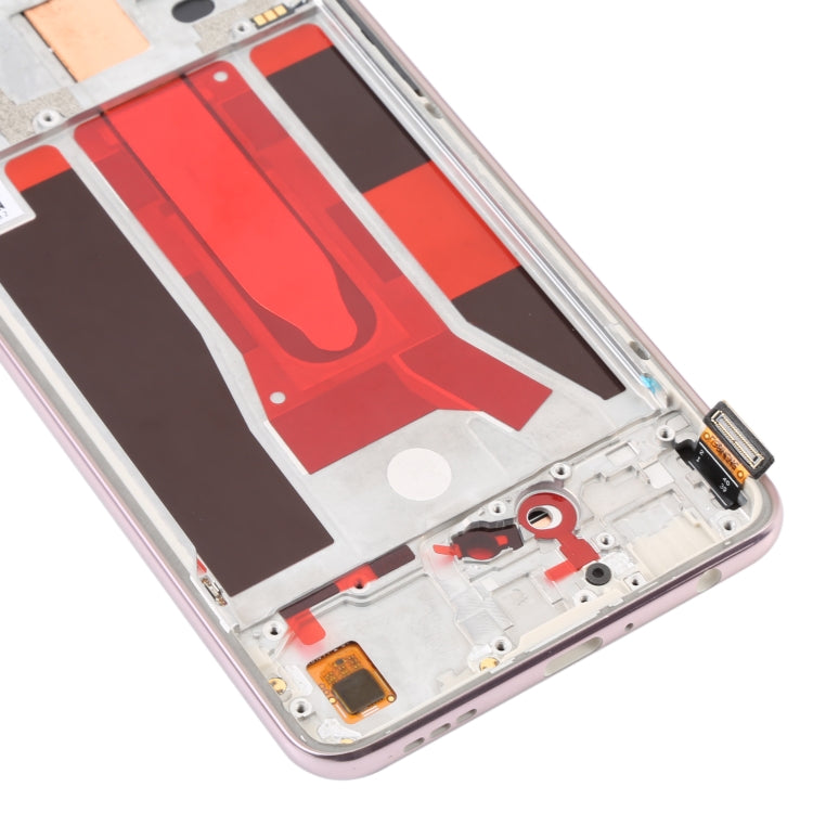 Original LCD Screen For OPPO Reno3 5G/Reno3 Youth/F15/Find X2 Lite/K7 5G Digitizer Full Assembly with Frame (Pink) - free shipping - PMC TechLife - Order now!