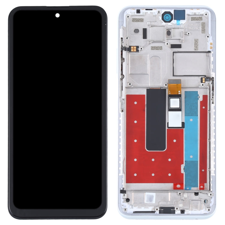 TFT LCD Screen for Nokia X10 TA-1350 TA-1332 Digitizer Full Assembly with Frame (White) - LCD Screen by PMC Jewellery | Online Shopping South Africa | PMC Jewellery