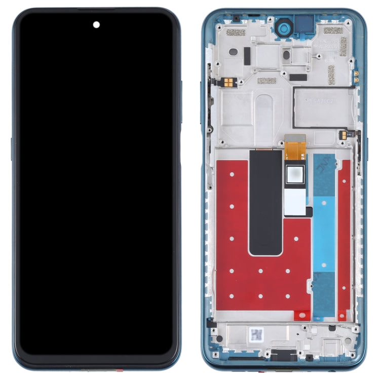 TFT LCD Screen for Nokia X20 TA-1341 TA-1344 Digitizer Full Assembly with Frame (Blue) - LCD Screen by PMC Jewellery | Online Shopping South Africa | PMC Jewellery