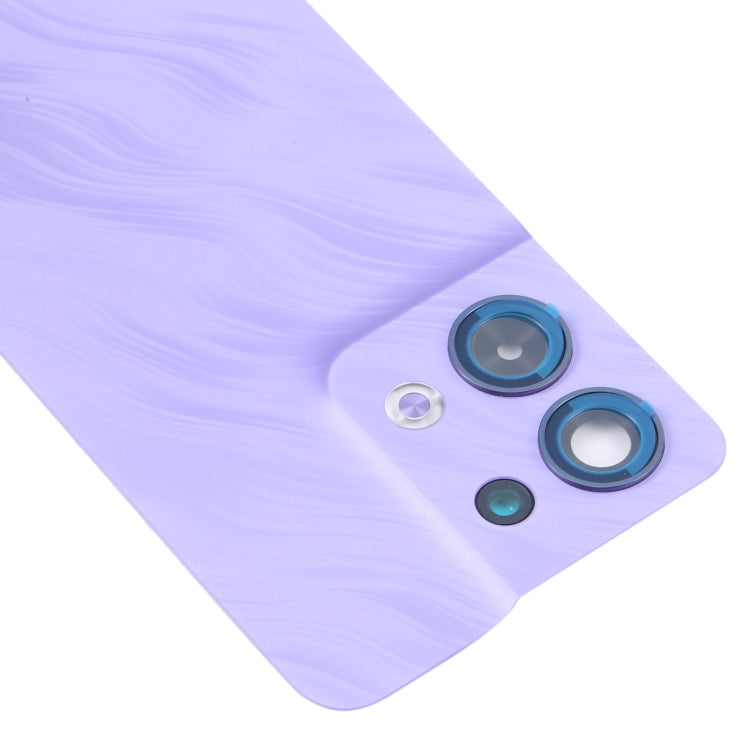 For OPPO Reno8 Original Battery Back Cover with Camera Lens Cover(Purple) - Back Cover by PMC Jewellery | Online Shopping South Africa | PMC Jewellery