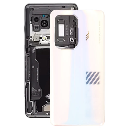 Original Battery Back Cover for Xiaomi Black Shark 5 Pro/Black Shark 5(White) - Back Cover by PMC Jewellery | Online Shopping South Africa | PMC Jewellery