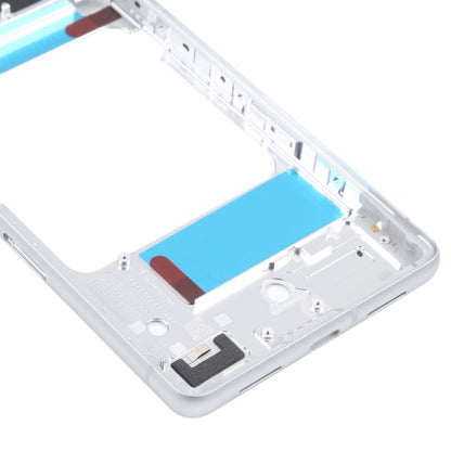 For Google Pixel 7 Front Housing LCD Frame Bezel Plate(Silver) - Frame Bezel Plate by PMC Jewellery | Online Shopping South Africa | PMC Jewellery