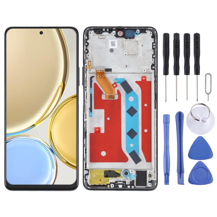 Original LCD Screen For Honor X30 Digitizer Full Assembly with Frame (Black) - LCD Screen by PMC TechLife | Online Shopping South Africa | PMC TechLife