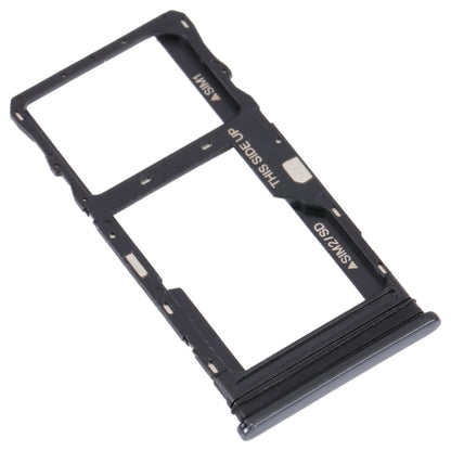 For TCL 20 5G Original SIM Card Tray + SIM / Micro SD Card Tray(Black) - For TCL by PMC Jewellery | Online Shopping South Africa | PMC Jewellery