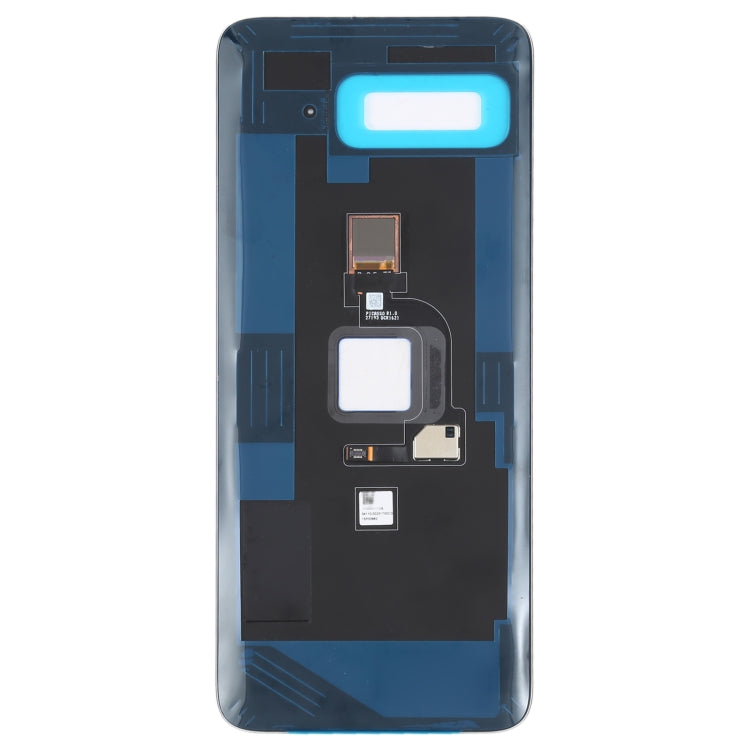 Glass Battery Back Cover for Asus Smartphone for Snapdragon Insiders, Fingerprint Hole(Dark Blue) - Back Cover by PMC TechLife | Online Shopping South Africa | PMC TechLife