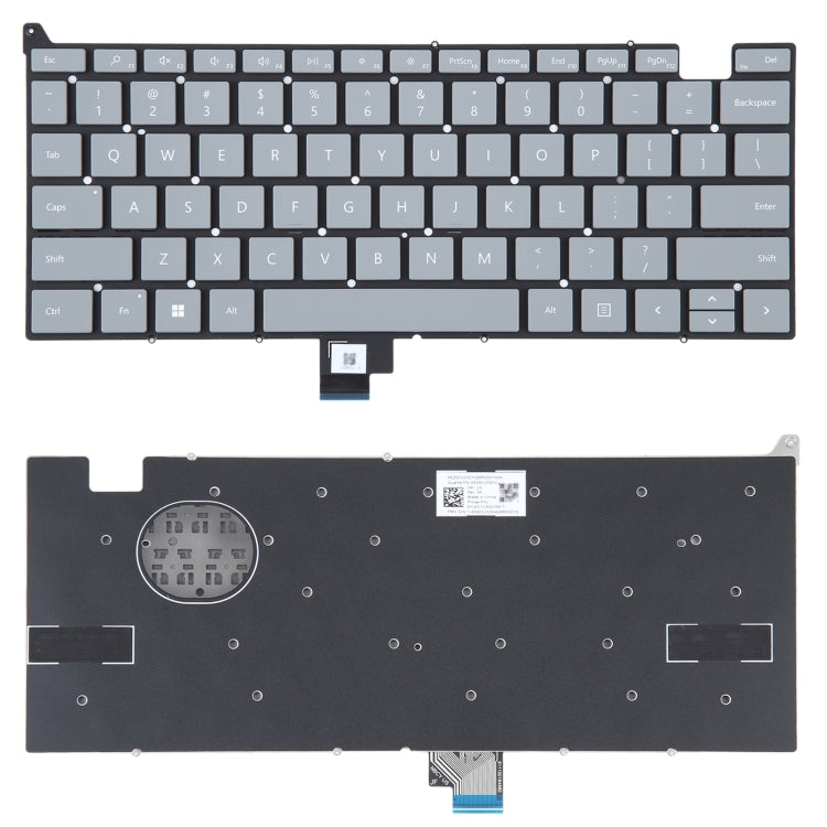 US Version Keyboard without Power Button for Microsoft Surface Laptop ...