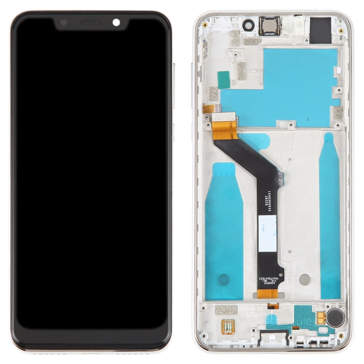 Original LCD Screen For Motorola Moto One / P30 Play Digitizer Full Assembly With Frame(Silver) - LCD Screen by PMC Jewellery | Online Shopping South Africa | PMC Jewellery