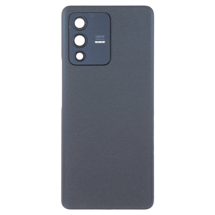 For vivo V23 Pro Original Battery Back Cover with Camera Lens Cover(Black) - Back Cover by PMC Jewellery | Online Shopping South Africa | PMC Jewellery