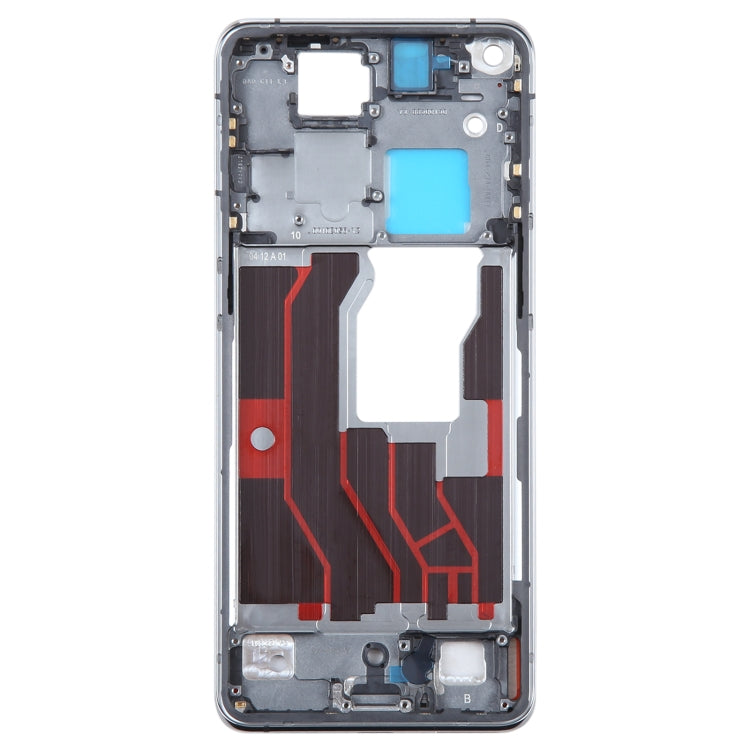 For OPPO Find X3 Original Front Housing LCD Frame Bezel Plate (Black) - Frame Bezel Plate by PMC Jewellery | Online Shopping South Africa | PMC Jewellery