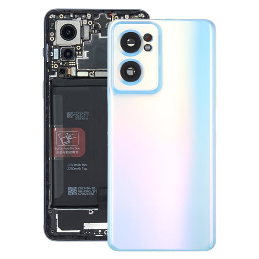 For OnePlus Nord CE 2 5G Original Battery Back Cover with Camera Lens Cover(Blue) - Back Cover by PMC Jewellery | Online Shopping South Africa | PMC Jewellery