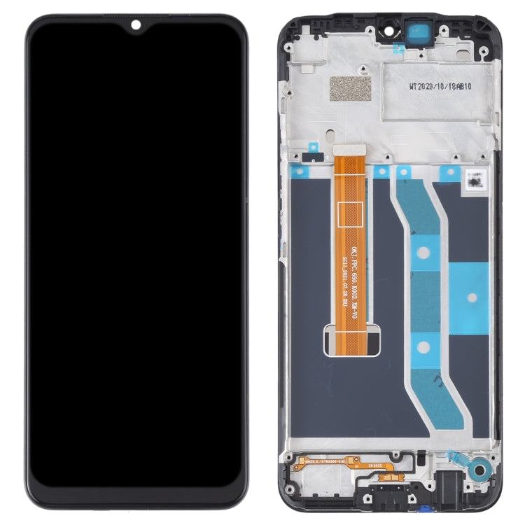 Original LCD Screen and Digitizer Full Assembly With Frame for OPPO Realme C15 RMX2180(Qualcomm Version) - LCD Screen by PMC Jewellery | Online Shopping South Africa | PMC Jewellery