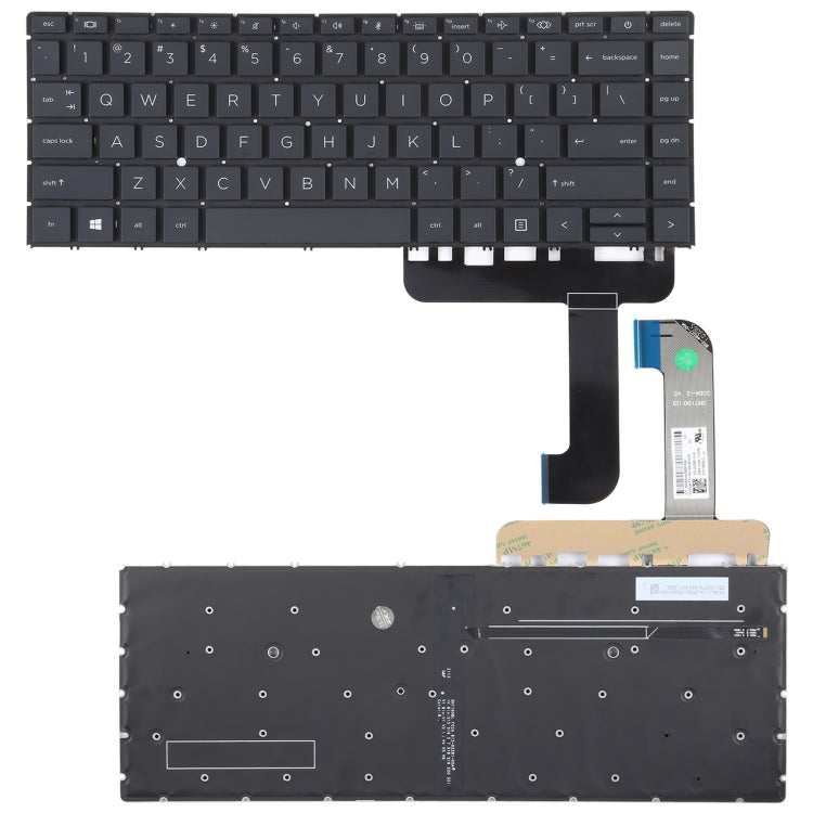 For HP Zbook Studio G7 G8 M14606-00 US Version Keyboard with Backlight - Replacement Keyboards by PMC TechLife | Online Shopping South Africa | PMC TechLife