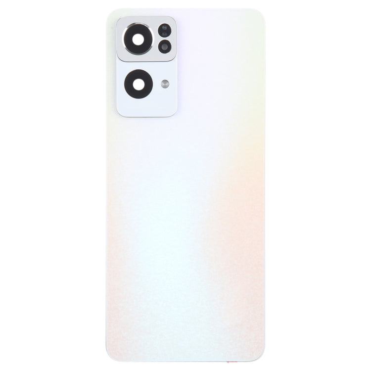 For OPPO Reno7 Pro Original Battery Back Cover with Camera Lens Cover(Gold) - Back Cover by PMC TechLife | Online Shopping South Africa | PMC TechLife