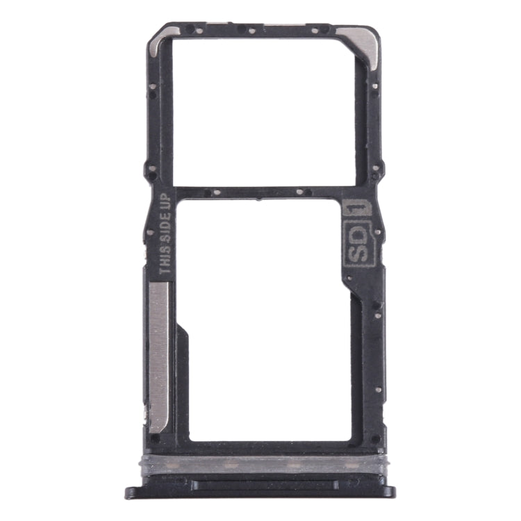 For Motorola Moto G Power 2022 SIM Card Tray + Micro SD Card Tray (Black) - Card Socket by PMC TechLife | Online Shopping South Africa | PMC TechLife