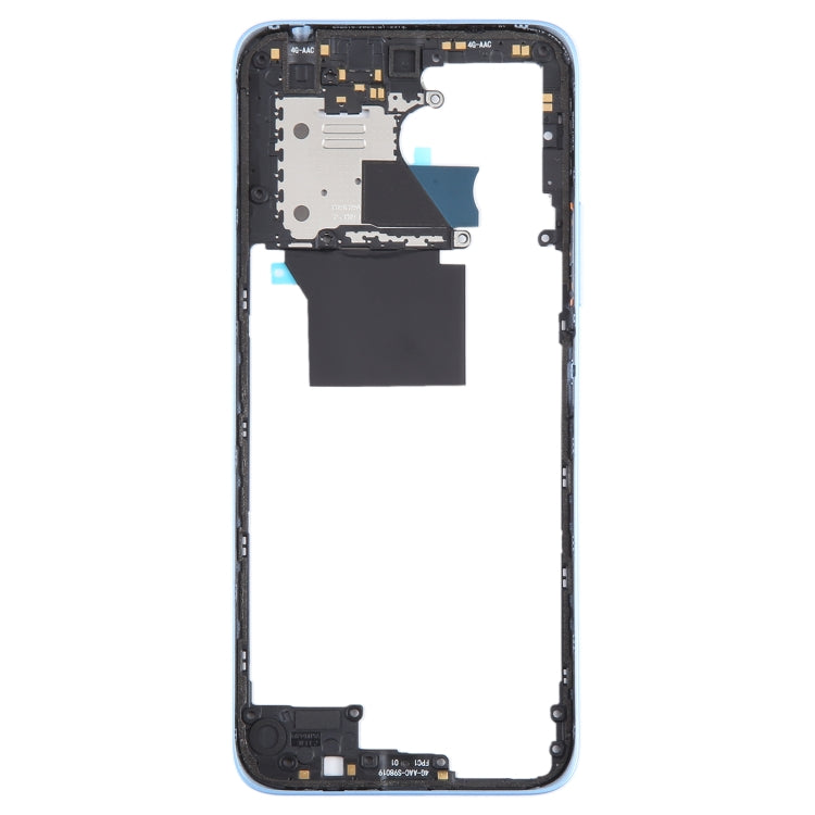 For Xiaomi Redmi 12 4G Original Front Housing LCD Frame Bezel Plate (Blue) - Frame Bezel Plate by PMC Jewellery | Online Shopping South Africa | PMC Jewellery