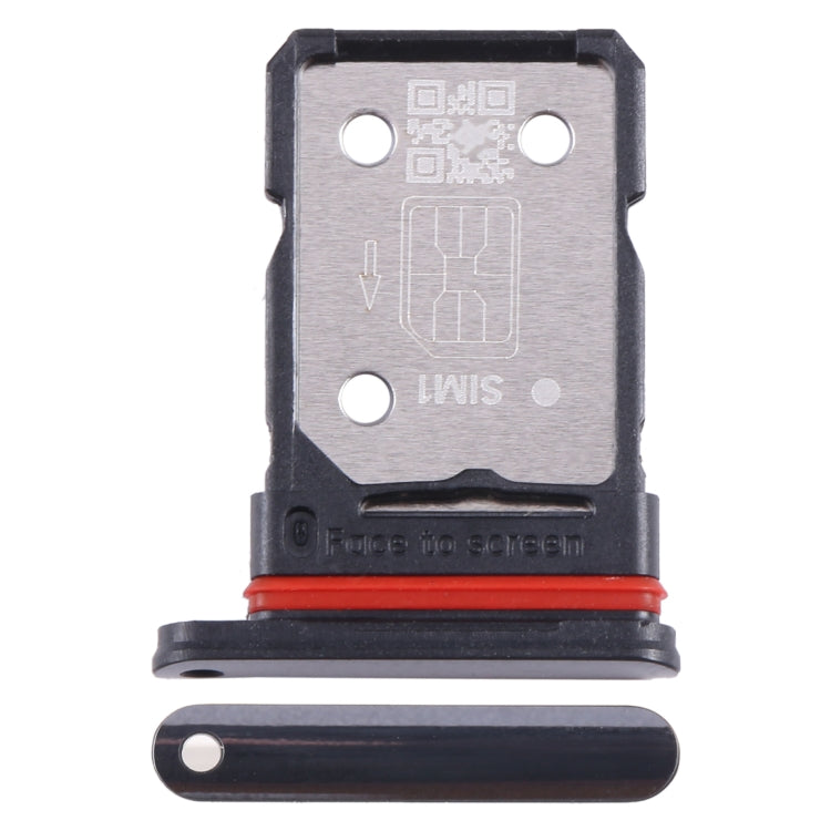 For OnePlus 11R CPH2487 SIM Card Tray + SIM Card Tray (Black) - Card Tray by PMC TechLife | Online Shopping South Africa | PMC TechLife | Buy Now Pay Later Mobicred
