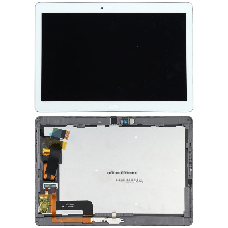 Original LCD Screen For Huawei MediaPad M2 10.0 M2-A01W/M2-A01L Digitizer Full Assembly With Frame(White) - LCD Screen by PMC Jewellery | Online Shopping South Africa | PMC Jewellery