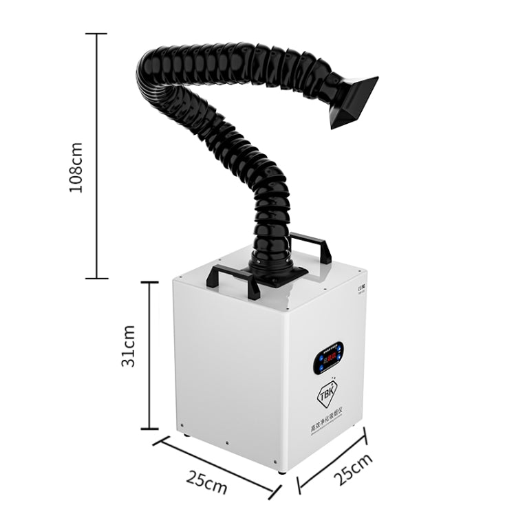TBK618 220V Soldering Fume Extractor Industrial Soldering Iron Fume Laser Marking Fume Extractor Mobile Purifying Smoke Apparatus - free shipping - PMC TechLife - Order now!