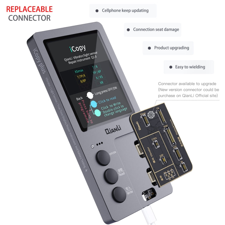 Qianli iCopy Plus 3 in 1 LCD Screen Original Color Repair Programmer For iPhone - Repair Programmer by QIANLI | Online Shopping South Africa | PMC Jewellery