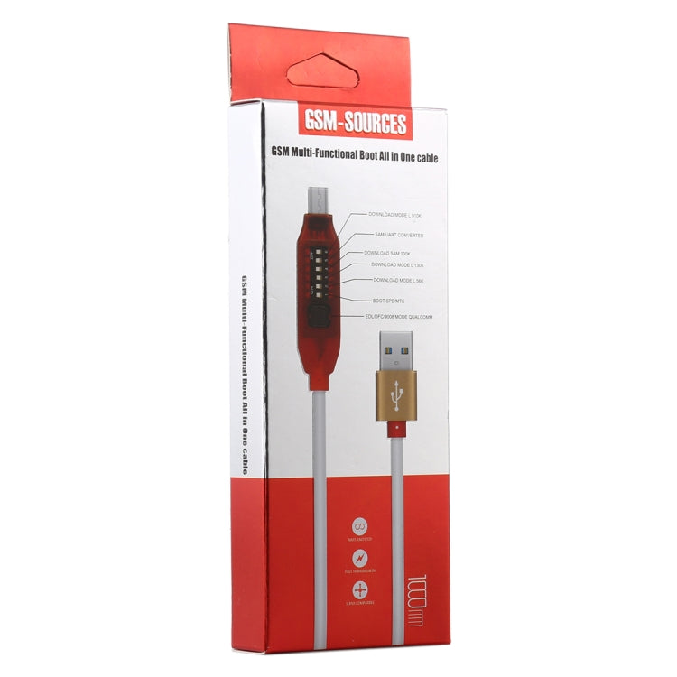 GSM Multi-functional Boot All in One Cable - Test Tools by PMC Jewellery | Online Shopping South Africa | PMC Jewellery