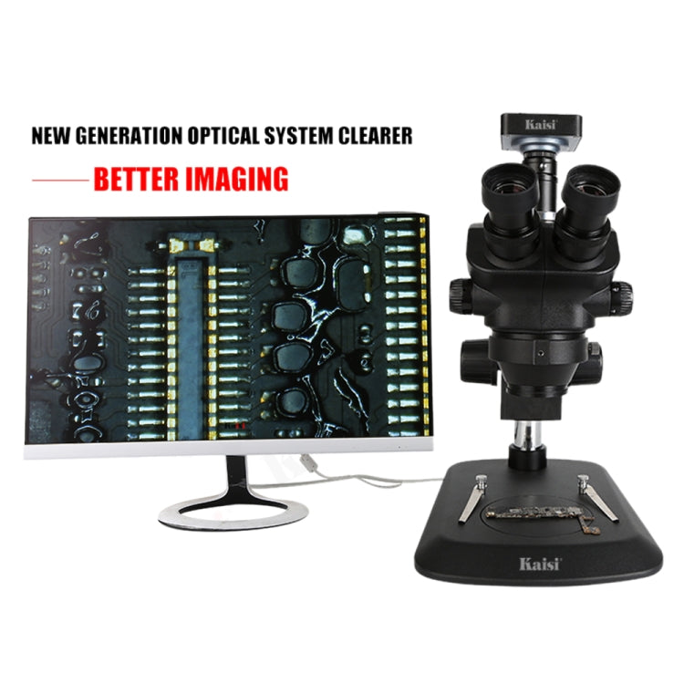 Kaisi 37050 7X-50X Trinocular Microscope with Light - free shipping - PMC TechLife - Order now!