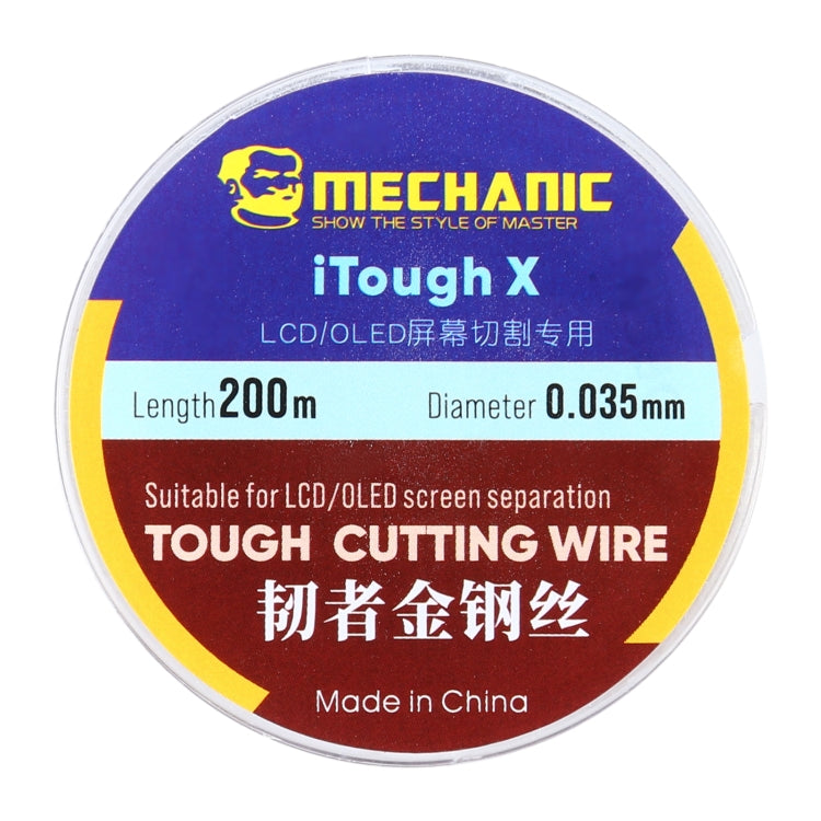 MECHANIC iTough X 200M 0.035MM LCD OLED Screen Cutting Wire - Welding Wire by MECHANIC | Online Shopping South Africa | PMC Jewellery