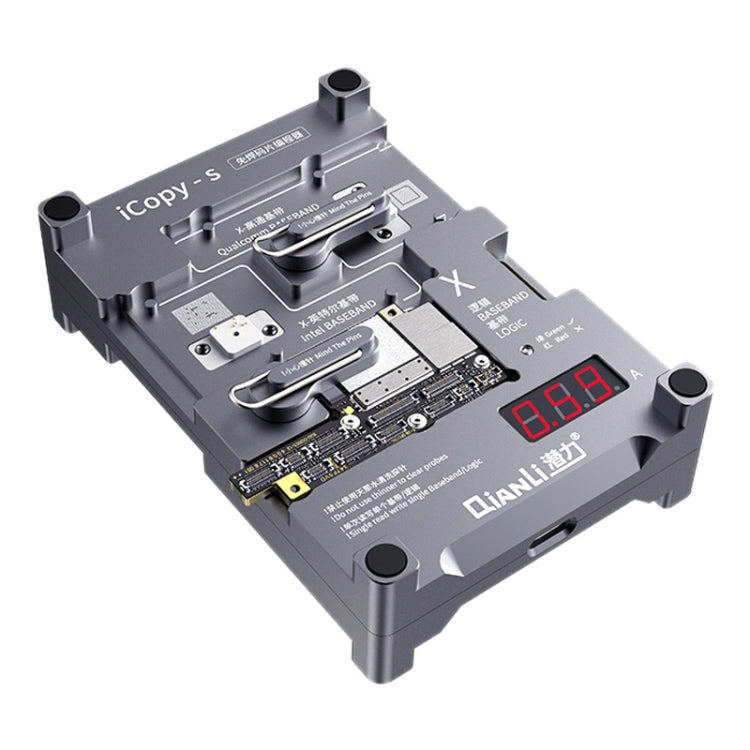 Qianli iCopy-S Double Sided Chip Test Stand 4 in1 Logic Baseband EEPROM Chip Non-removal For iPhone X / XS / XR / XS Max - Repair Platform by QIANLI | Online Shopping South Africa | PMC Jewellery