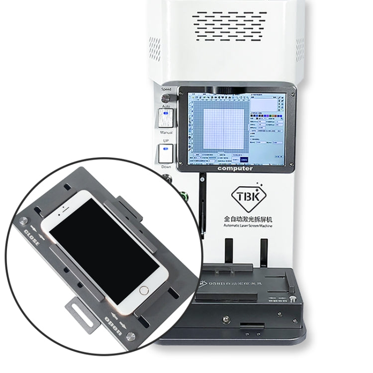 TBK TBK203 Laser Machine Automatic Fixture Mobile Phone Automatic Positioning Mold Screen Repair Tool - Repair Platform by TBK | Online Shopping South Africa | PMC Jewellery