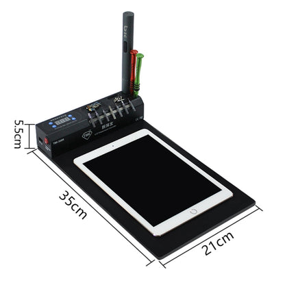 TBK-568R 220V Vacuum LCD Temperature Controller Touch Screen Glass Separator Machine with Multi-function Storage Box - Separation Equipment by TBK | Online Shopping South Africa | PMC Jewellery