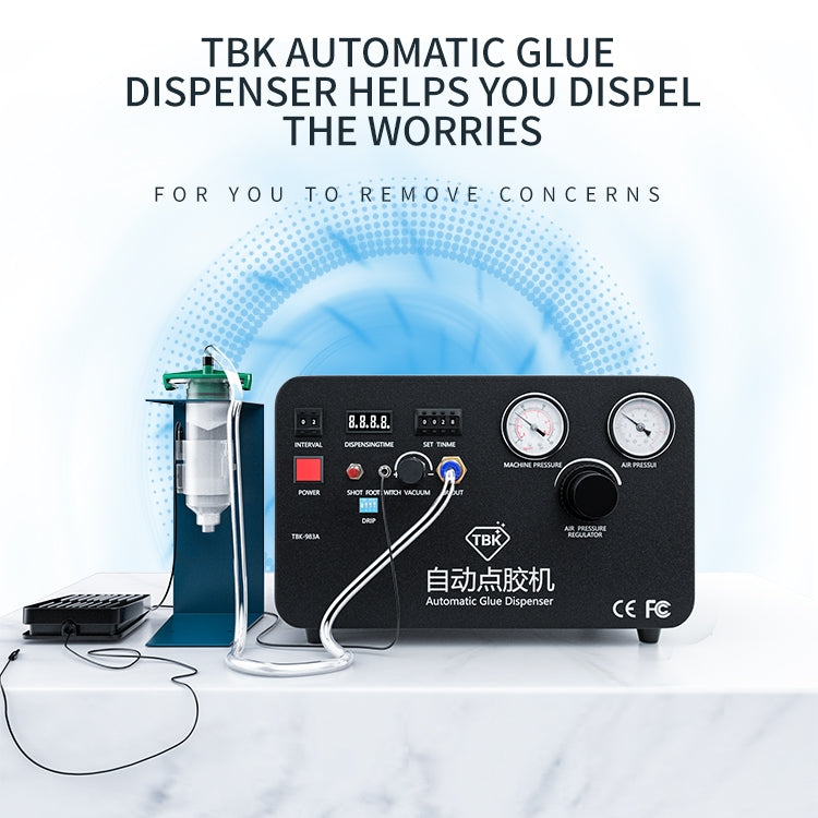 TBK-983A Built-in Pump Glue Dispenser Fully Automatic Glue Filling Machine, EU Plug - Others by PMC TechLife | Online Shopping South Africa | PMC TechLife
