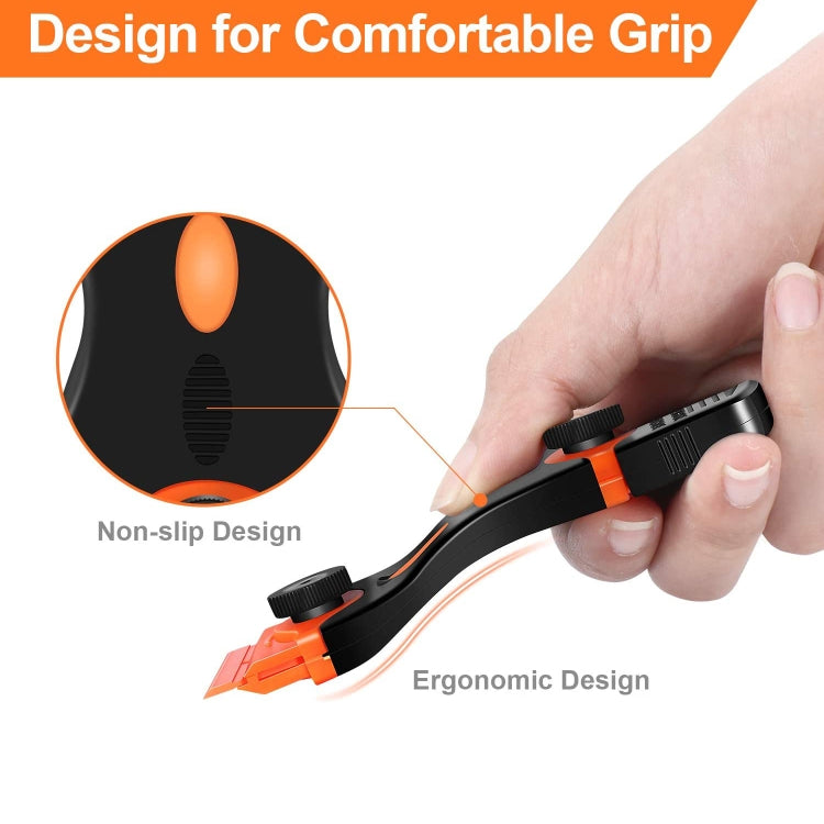 Double Headed Scraper Blade Glue Squeegee Remover Cleaner Tool (Yellow) - free shipping - PMC TechLife - Order now!