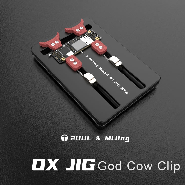 2UUL & MiJing OX JIG Universal Fixture High Temperature Resistance Phone Motherboard PCB Board Repair Holder Tool - Repair Fixture by 2UUL | Online Shopping South Africa | PMC TechLife | Buy Now Pay Later Mobicred