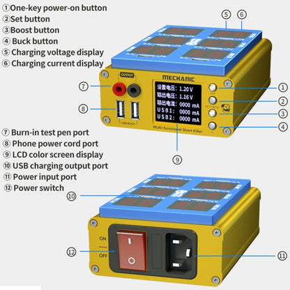 MECHANIC iShort Max Mobile Phone Motherboard Short-Circuit Repairer Tool - Test Tools by MECHANIC | Online Shopping South Africa | PMC Jewellery