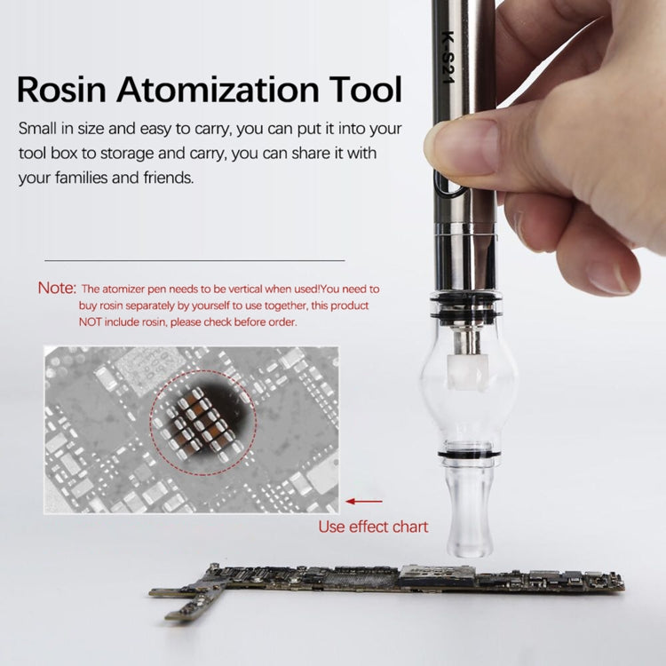 Kaisi K-S21 Rosin Pen Rosin Atomization Machine Short Circuit Detector(Black) - Others by Kaisi | Online Shopping South Africa | PMC Jewellery