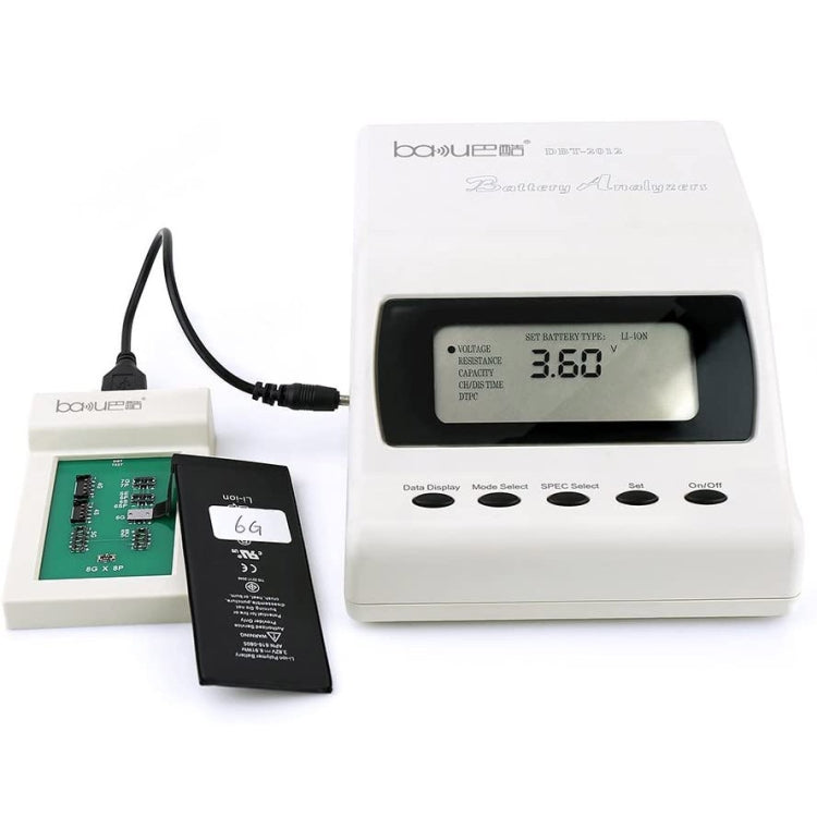 BAKU DBT-2012 Battery Capacitive Tester, US Plug - Test Tools by BAKU | Online Shopping South Africa | PMC Jewellery