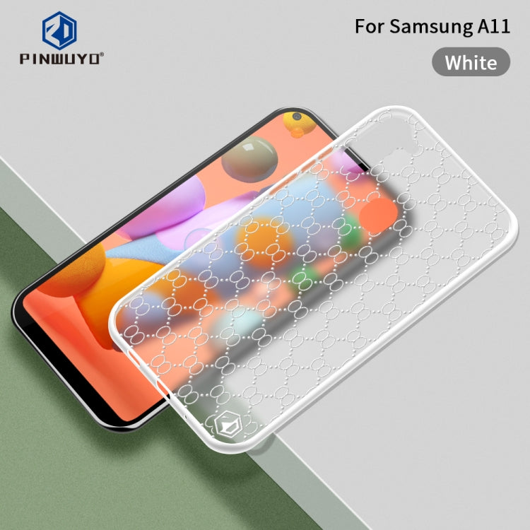 For Samsung Galaxy A11 US PINWUYO Series 2 Generation PC + TPU Anti-drop All-inclusive  Protective Case(white) - free shipping - PMC TechLife - Order now!