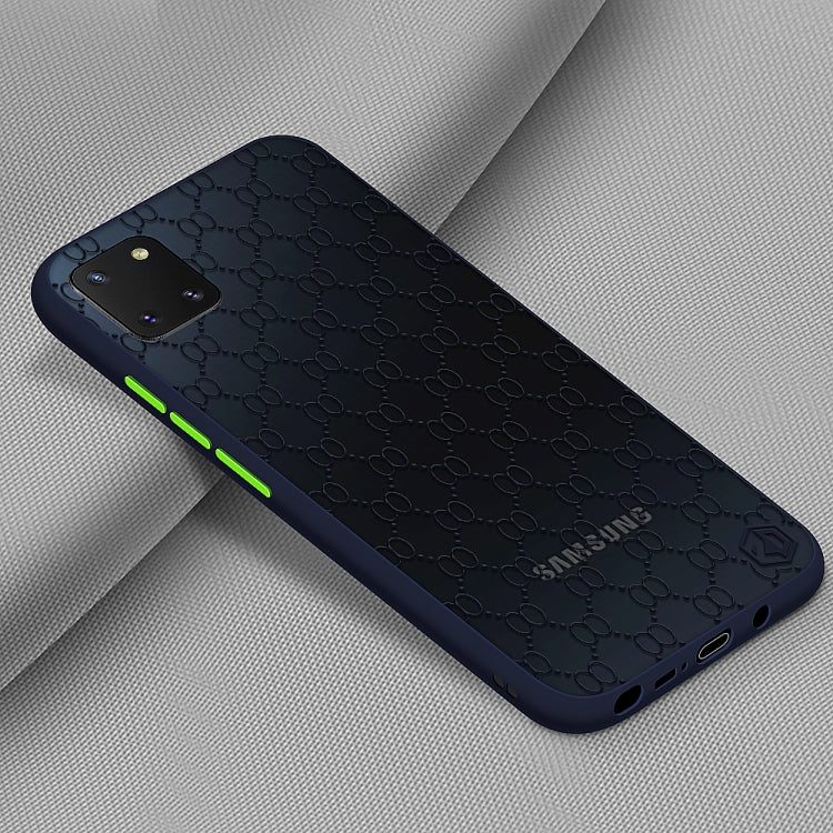 For Samsung Galaxy A81/Note10 Lite PINWUYO Series 2 Generation PC + TPU Waterproof and Anti-drop All-inclusive Protective Case(Blue) - Galaxy Phone Cases by PINWUYO | Online Shopping South Africa | PMC TechLife | Buy Now Pay Later Mobicred