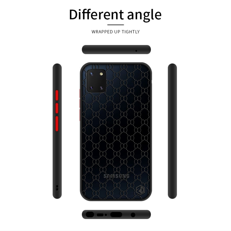 For Samsung Galaxy A81/Note10 Lite PINWUYO Series 2 Generation PC + TPU Waterproof and Anti-drop All-inclusive Protective Case(Blue) - Galaxy Phone Cases by PINWUYO | Online Shopping South Africa | PMC TechLife | Buy Now Pay Later Mobicred