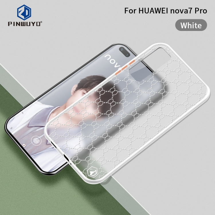 For Huawei nova7 Pro PINWUYO Series 2 Generation PC + TPU Waterproof and Anti-drop All-inclusive Protective Case(white) - free shipping - PMC TechLife - Order now!