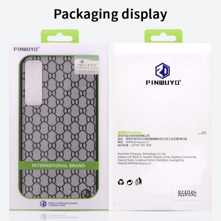 For Huawei nova7 Pro PINWUYO Series 2 Generation PC + TPU Waterproof and Anti-drop All-inclusive Protective Case(Blue) - free shipping - PMC TechLife - Order now!