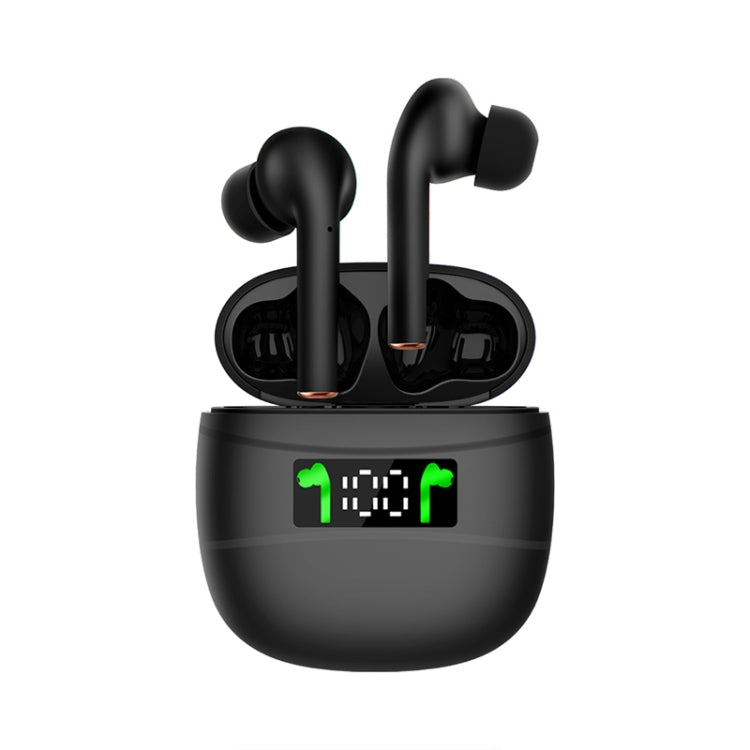 J3 Pro TWS Hifi Wireless Bluetooth 5.2 Earphone LED Display Waterproof Sports Gaming Headset Noise Earbuds(Black) - TWS Earphone by PMC Jewellery | Online Shopping South Africa | PMC Jewellery