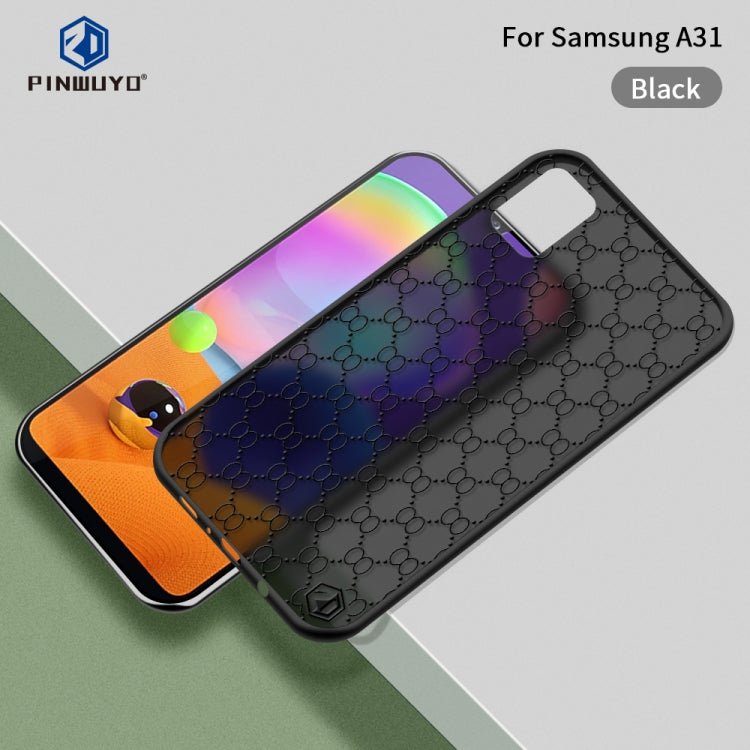 For Samsung Galaxy A31 PINWUYO Series 2 Generation PC + TPU Waterproof and Anti-drop All-inclusive Protective Case(Black) - Galaxy Phone Cases by PINWUYO | Online Shopping South Africa | PMC TechLife | Buy Now Pay Later Mobicred