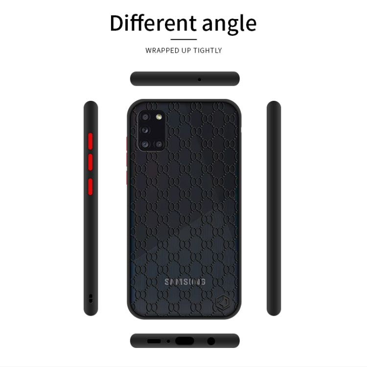 For Samsung Galaxy A31 PINWUYO Series 2 Generation PC + TPU Waterproof and Anti-drop All-inclusive Protective Case(Black) - Galaxy Phone Cases by PINWUYO | Online Shopping South Africa | PMC TechLife | Buy Now Pay Later Mobicred