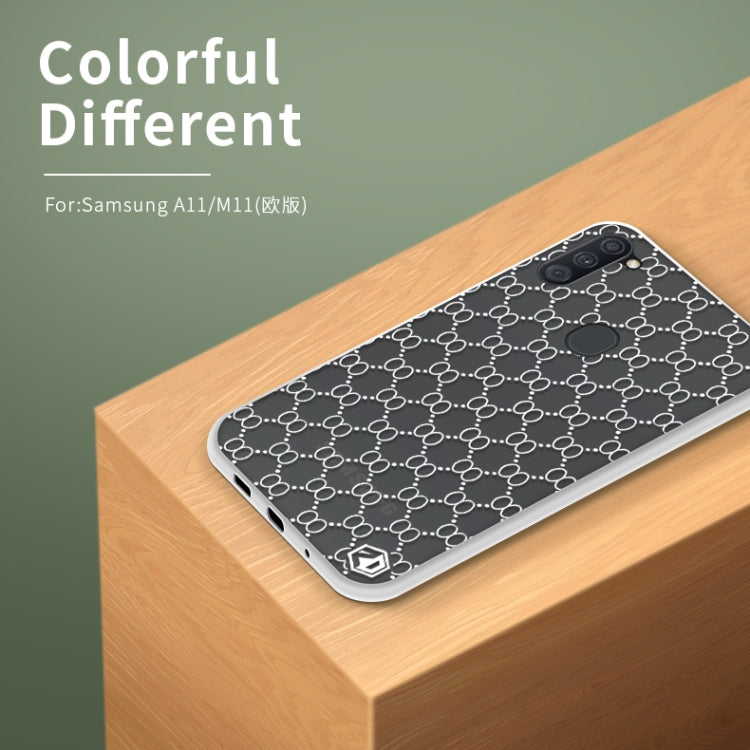 For Samsung Galaxy A11 / M11(EU) PINWUYO Series 2 Generation PC + TPU Waterproof and Anti-drop All-inclusive Protective Case(Black) - Galaxy Phone Cases by PINWUYO | Online Shopping South Africa | PMC TechLife | Buy Now Pay Later Mobicred